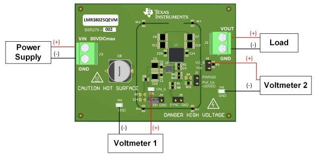 Texas Instruments LMR38025QEVM 驱动评估模块